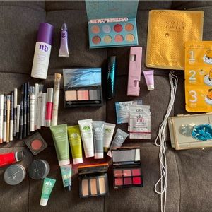 Lot of makeup
